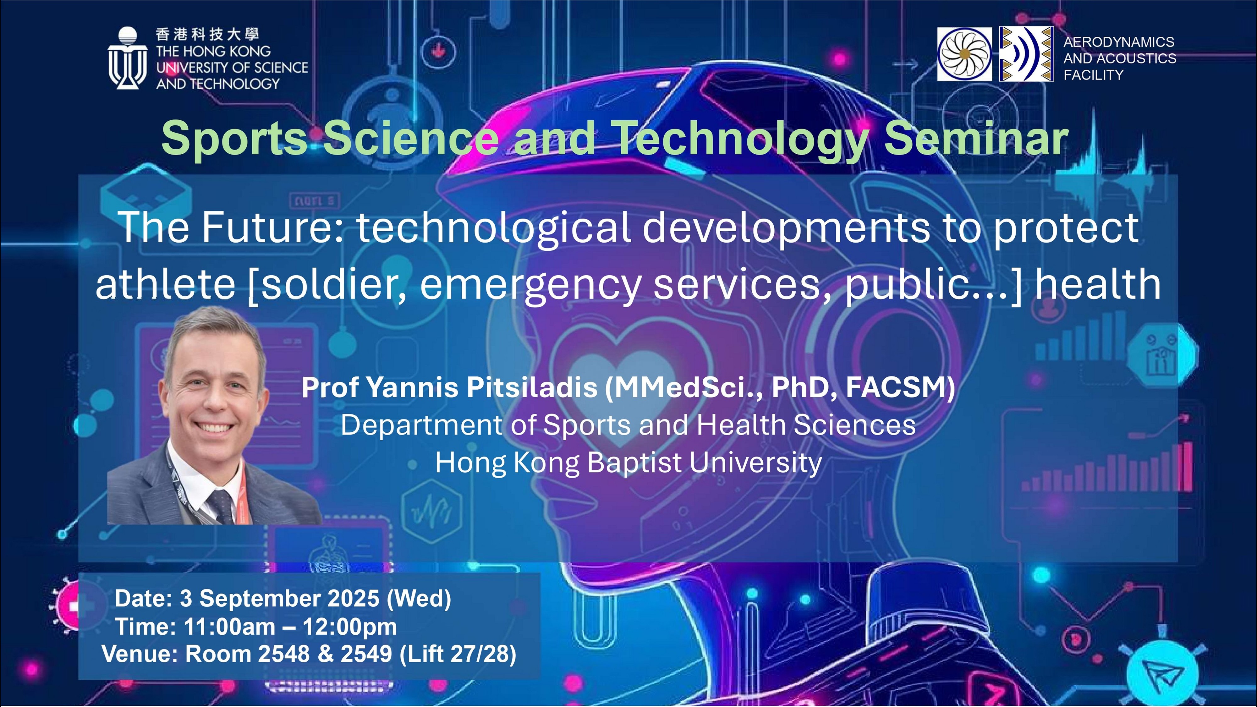 The future: technological developments to protect athlete [soldier, emergency services, public...] health poster