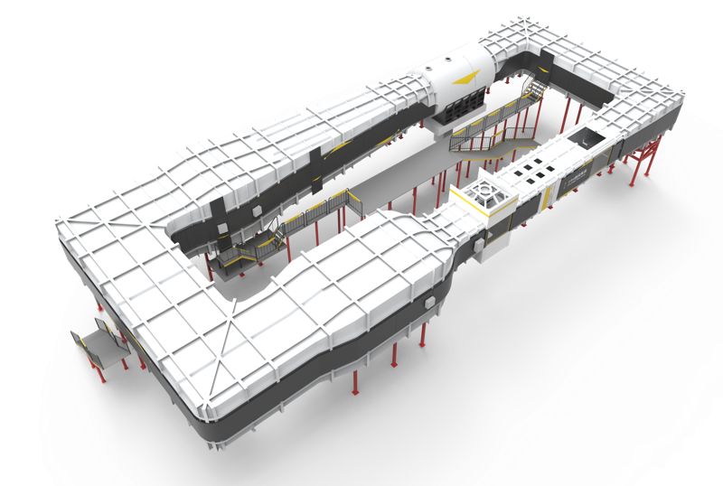 Large Low-Speed Wind Tunnel layout