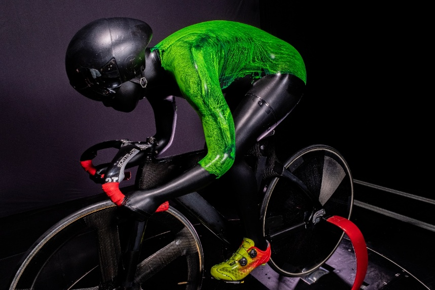 Oil flow visualisation 1