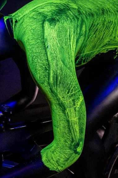 Oil flow visualisation 2